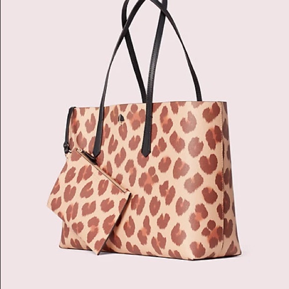 Brand new Kate Spade cheetah bag and clutch - Picture 8 of 11